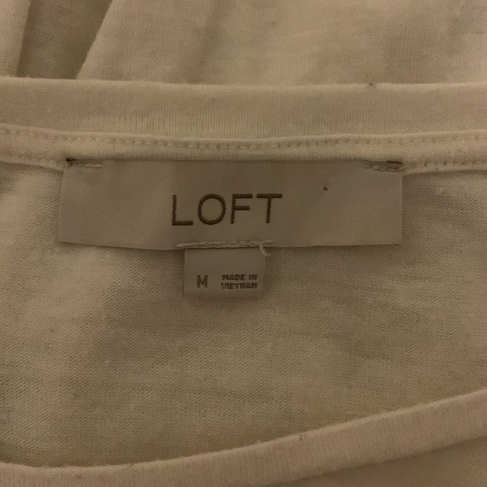 Loft Long Sleeve Scalloped embroidered top - Picture 4 of 5
